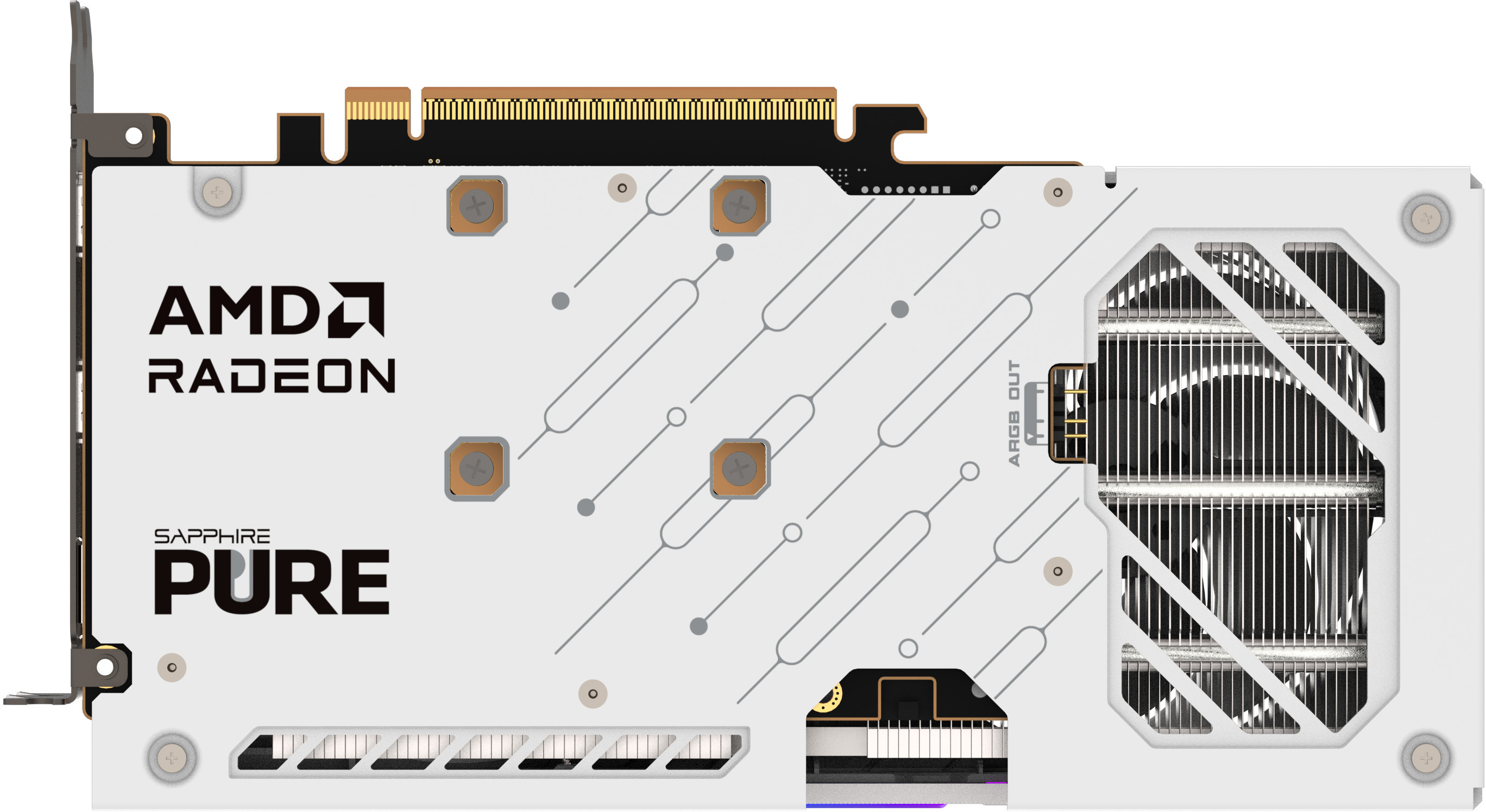 Sapphire - Gráfica Sapphire Radeon RX 9060 XT Pure OC 16GB GDDR6