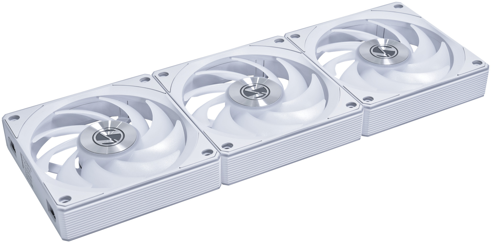 Lian Li - Ventoinha Lian Li UNI FAN CL120 Wireless RGB PWM Branco 120mm (Pack 3)