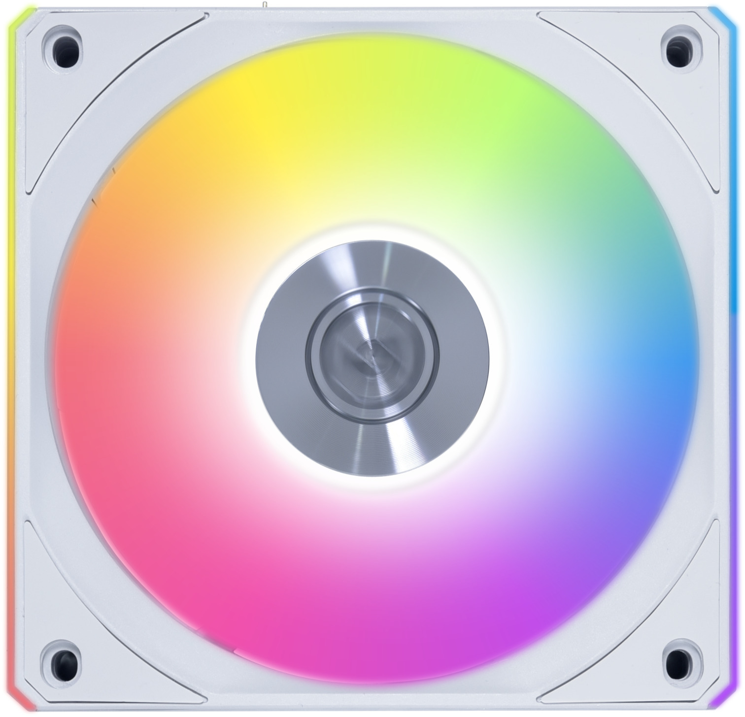Ventoinha Lian Li UNI FAN CL120 Wireless RGB Reverse Blade PWM Branco 120mm