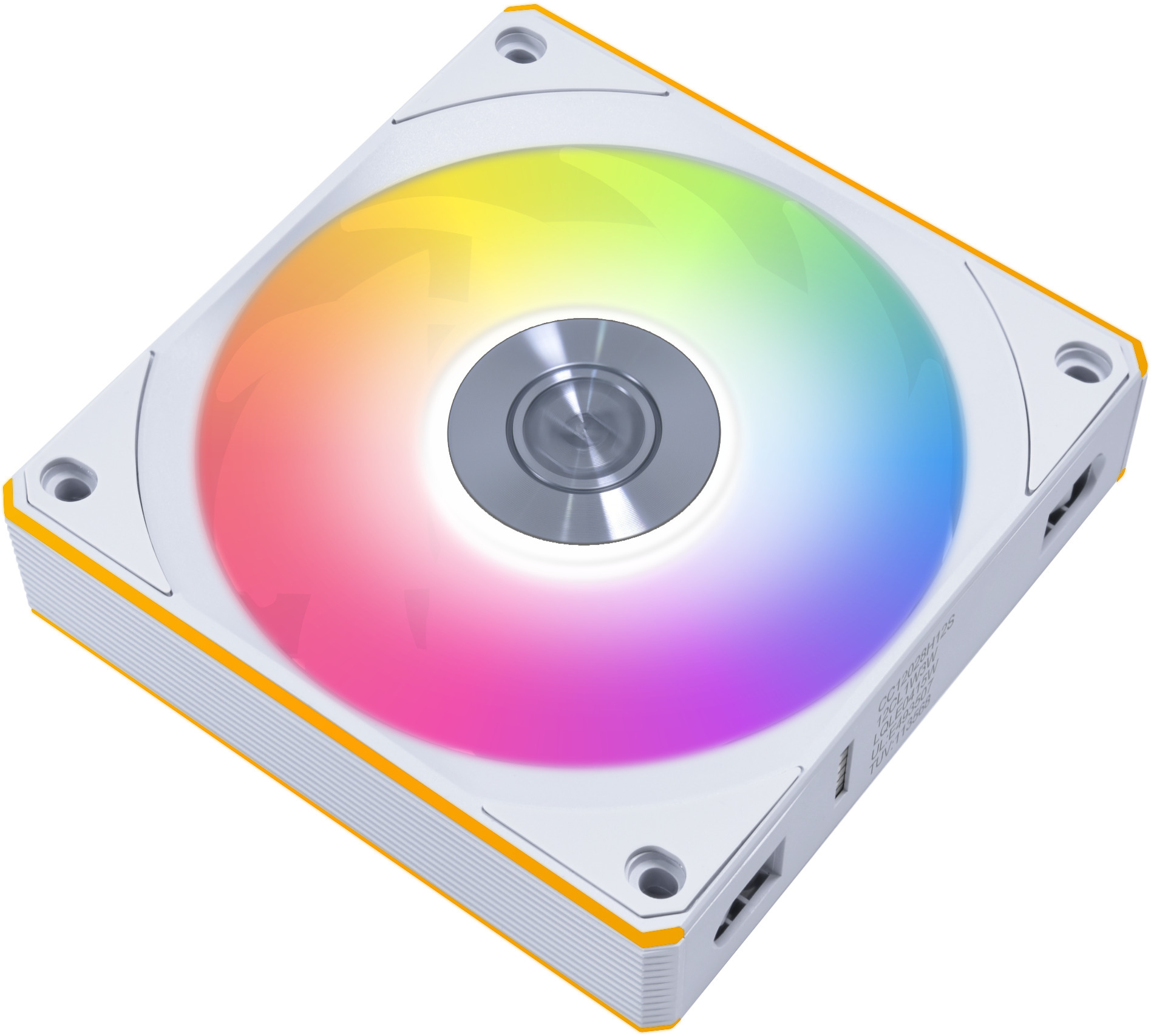 Lian Li - Ventoinha Lian Li UNI FAN CL120 Wireless RGB Reverse Blade PWM Branco 120mm