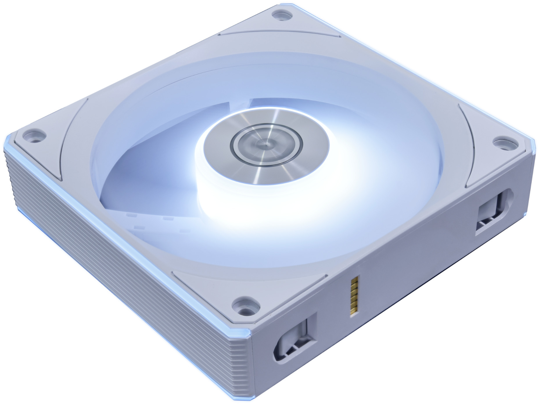 Lian Li - Ventoinha Lian Li UNI FAN CL120 Wireless RGB Reverse Blade PWM Branco 120mm