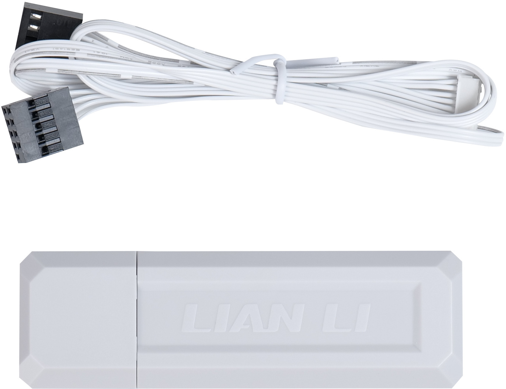 Lian Li - Ventoinha Lian Li UNI FAN CL120 Wireless RGB Reverse Blade PWM Branco 120mm (Pack 3)