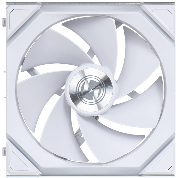 Lian Li - Ventoinha Lian Li UNI FAN SL120 Wireless RGB Reverse Blade PWM Branco 120mm