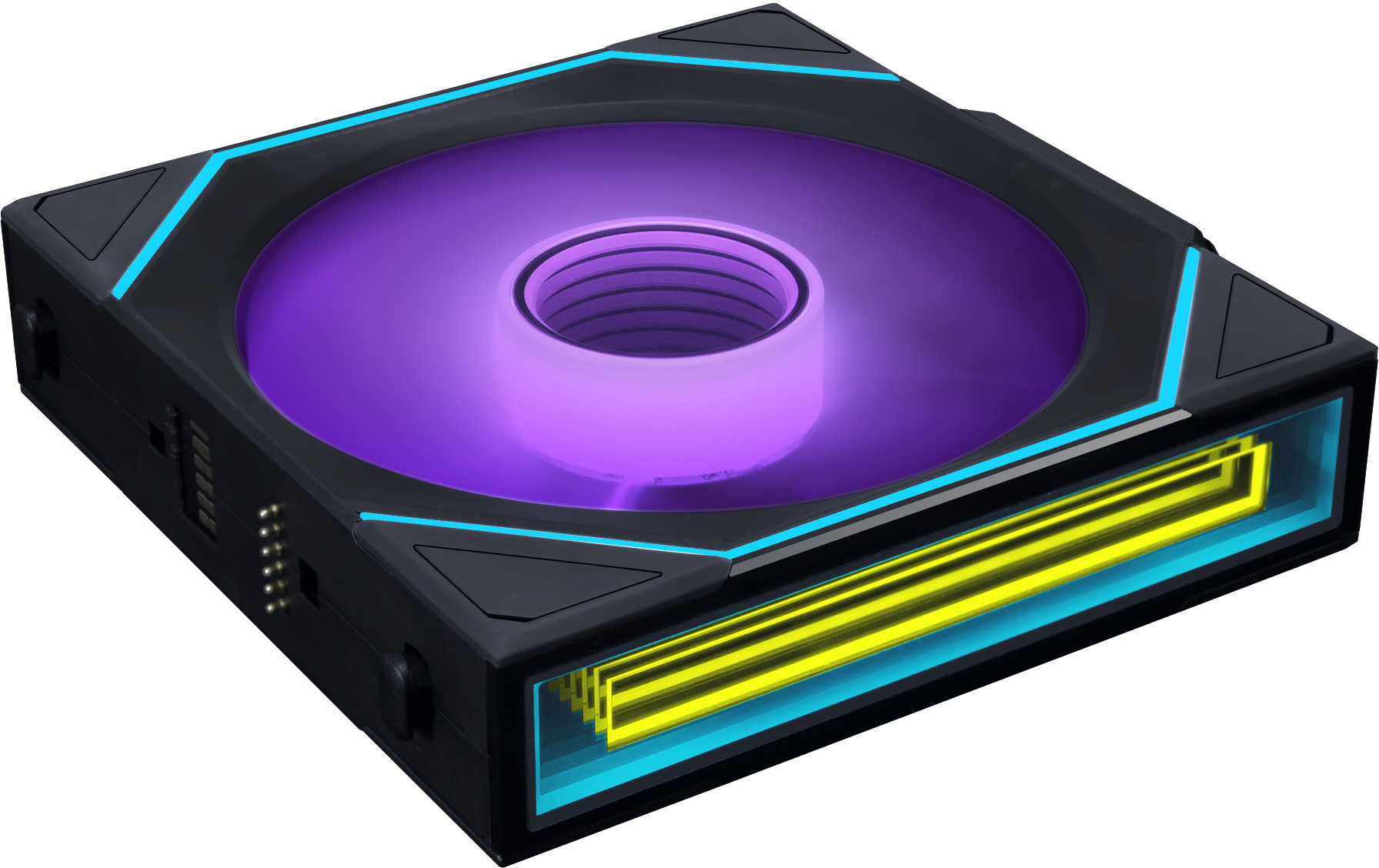 Lian Li - Ventoinha Lian Li UNI FAN SL120 Infinity Wireless RGB Reverse Blade PWM Preto 120mm