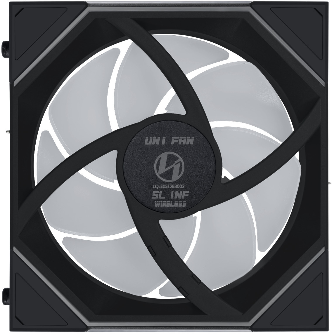 Lian Li - Ventoinha Lian Li UNI FAN SL120 Infinity Wireless RGB Reverse Blade PWM Preto 120mm (Pack 3)
