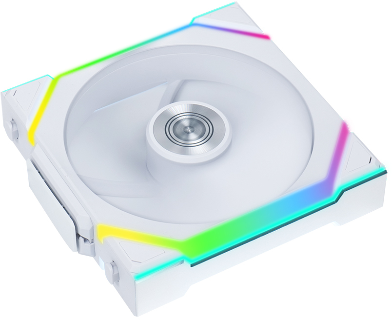 Lian Li - Ventoinha Lian Li UNI FAN SL120 Wireless RGB PWM Branco 120mm