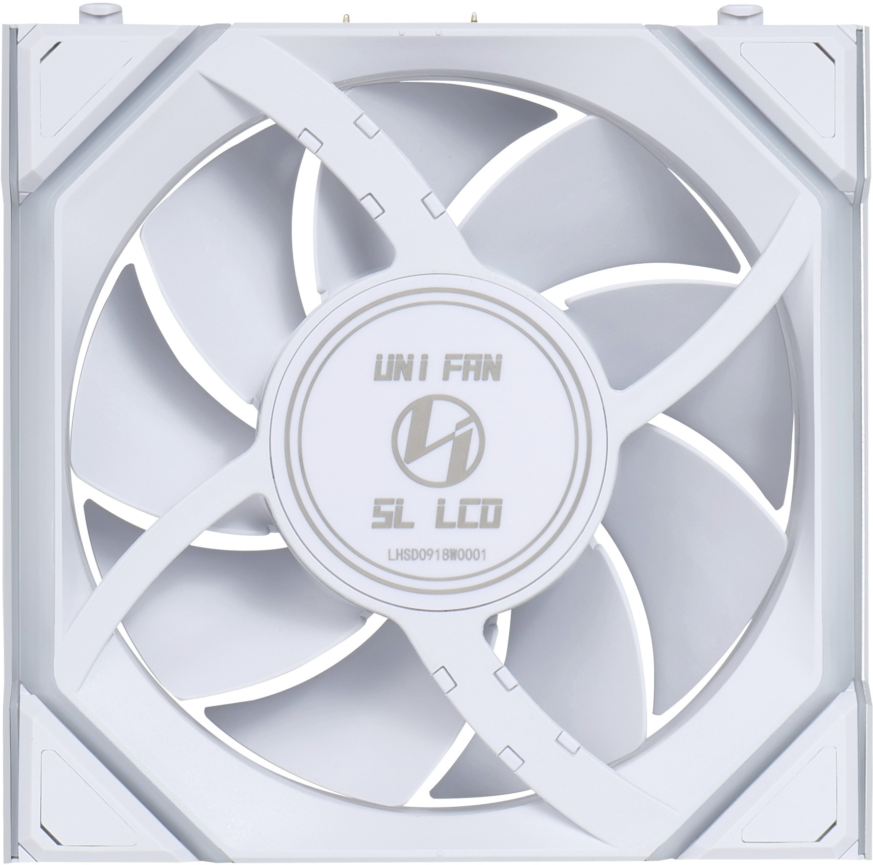 Lian Li - Ventoinha Lian Li UNI FAN SL120 LCD Wireless RGB PWM Branco 120mm