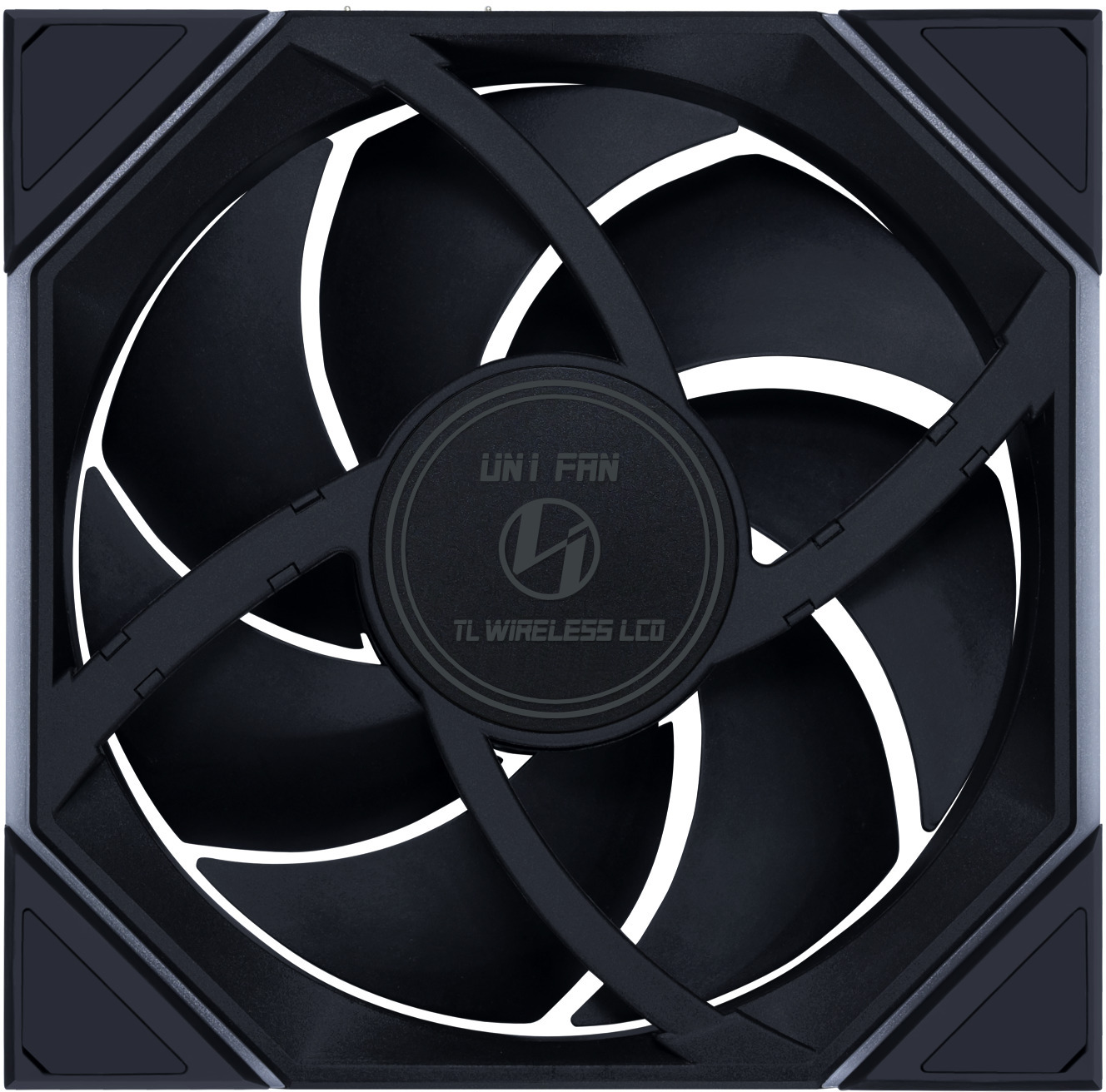Lian Li - Ventoinha Lian Li UNI FAN TL140 LCD Wireless RGB Reverse PWM Preto 140mm