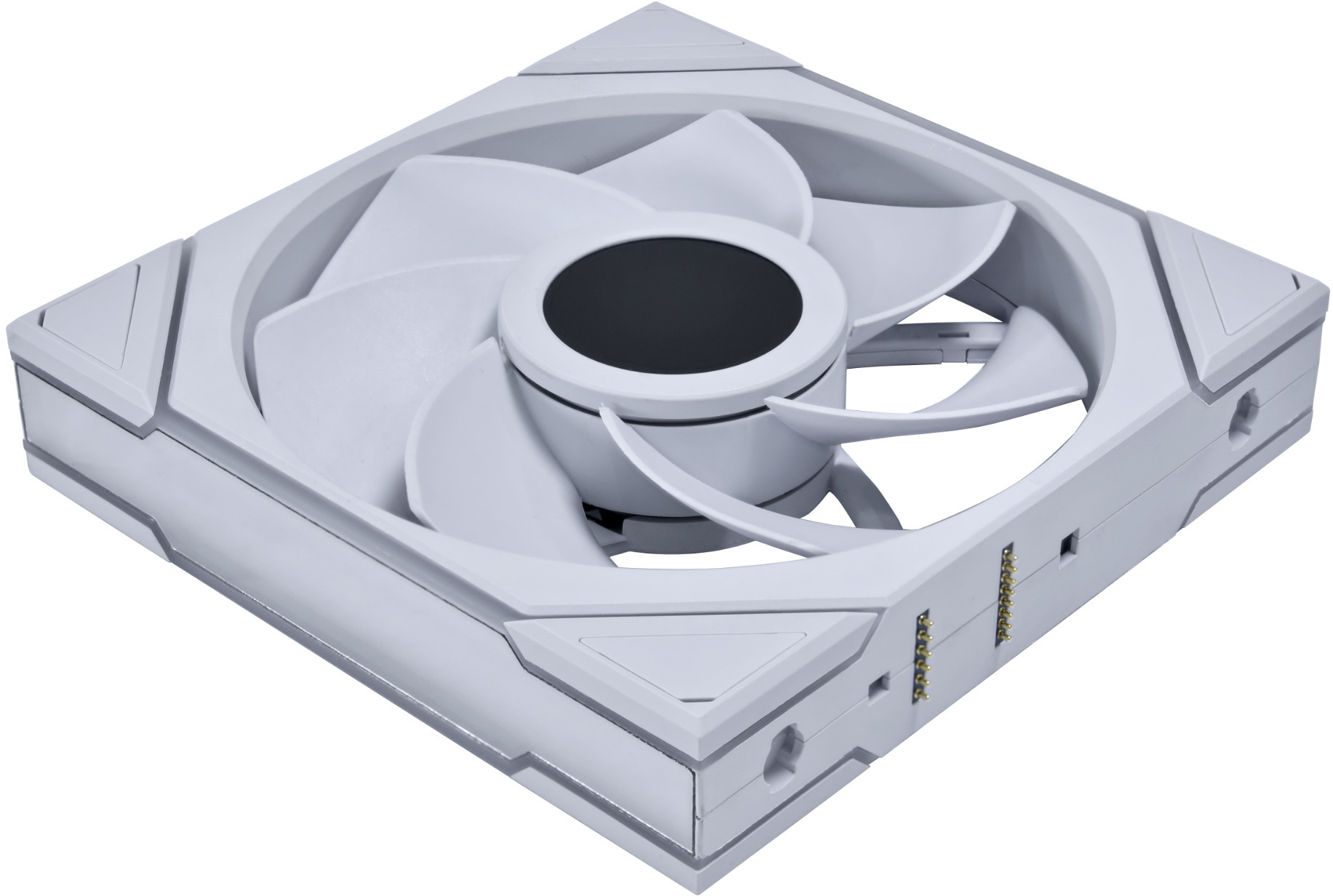 Lian Li - Ventoinha Lian Li UNI FAN TL140 LCD Wireless RGB Reverse PWM Branco 140mm