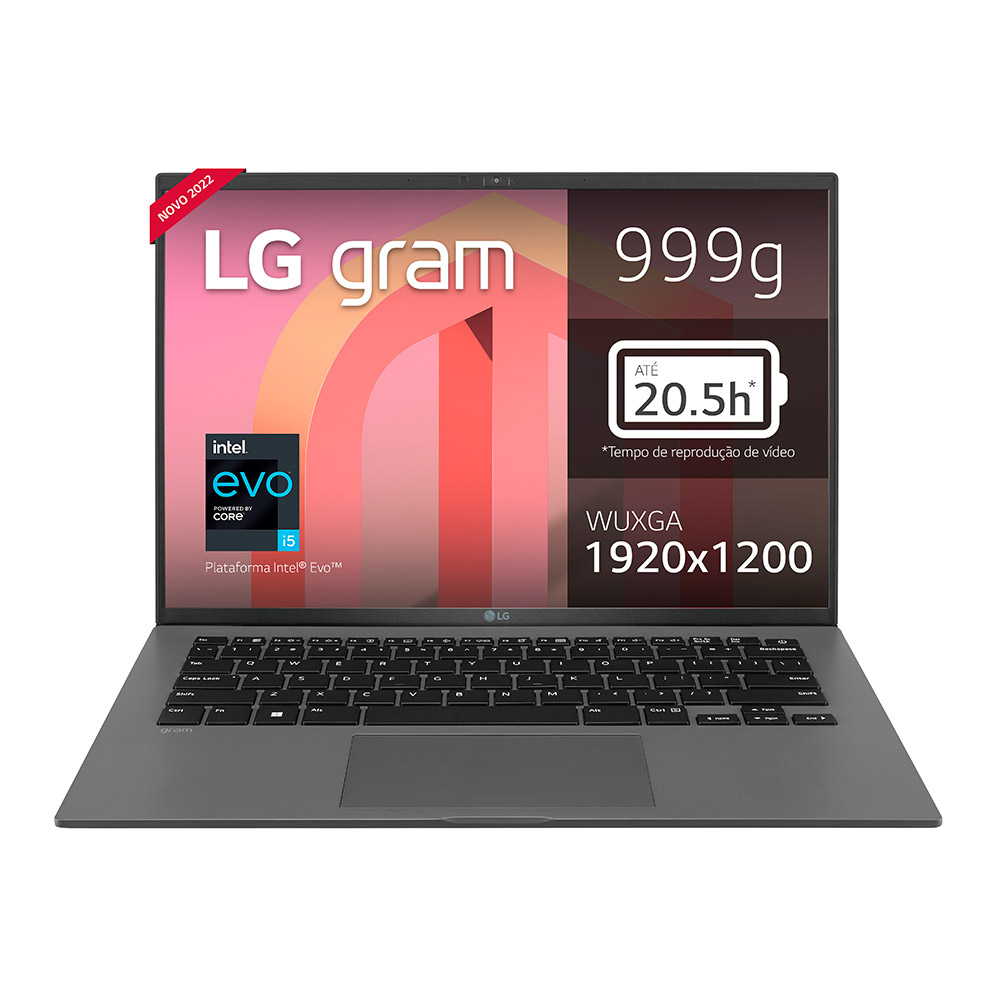 Portátil LG gram 14Z90Q 14" i5 8GB 256GB W11