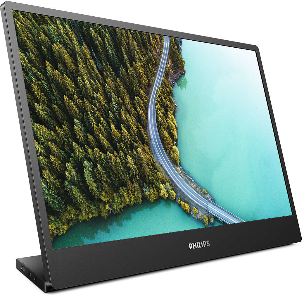 Philips - Monitor Portátil Philips Série 3000 16" 16B1P3302 IPS FHD 75Hz 4ms
