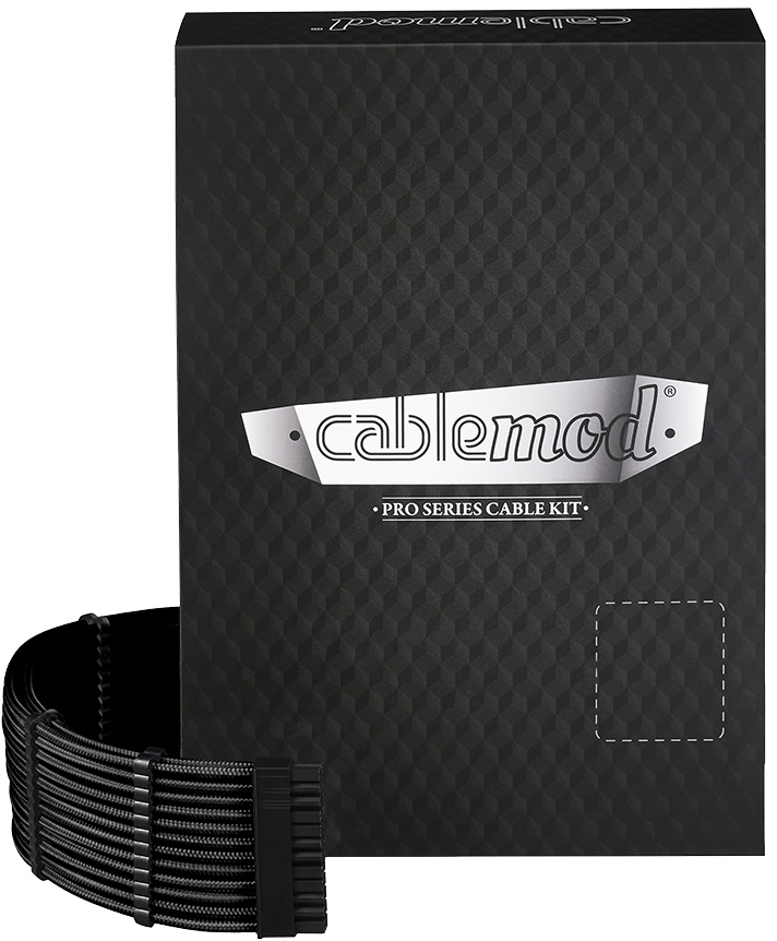 CableMod - Kit de Cabo CableMod C-Series Pro ModMesh 12VHPWR para Corsair RM, RMi, RMx Black Label Preto