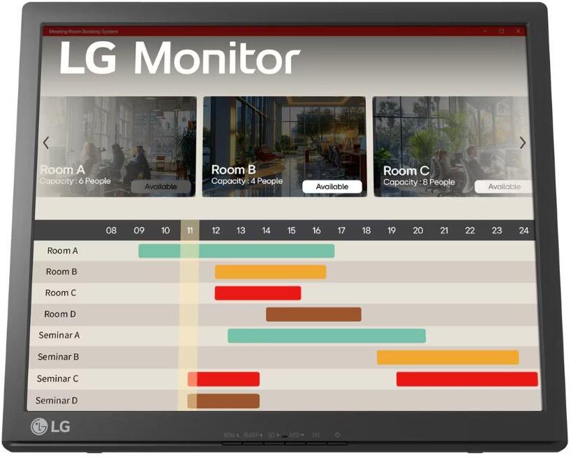 Monitor Touch LG 17" 17BR30T-B TN HD 60Hz