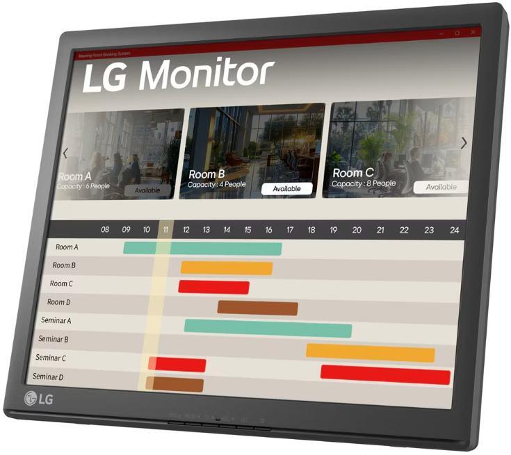 LG - Monitor Touch LG 17" 17BR30T-B TN HD 60Hz