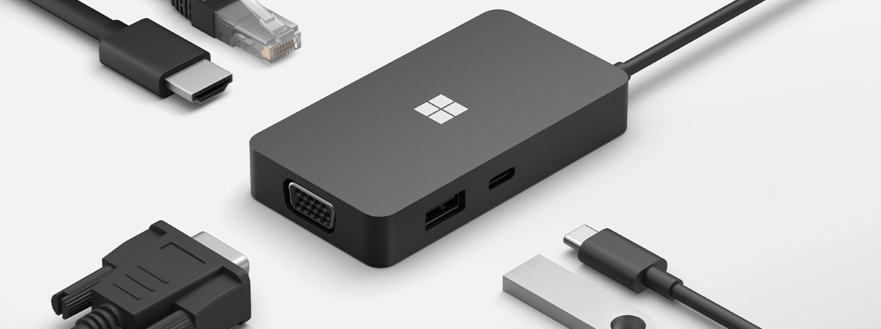  - Microsoft Surface USB-C Travel Hub Preto