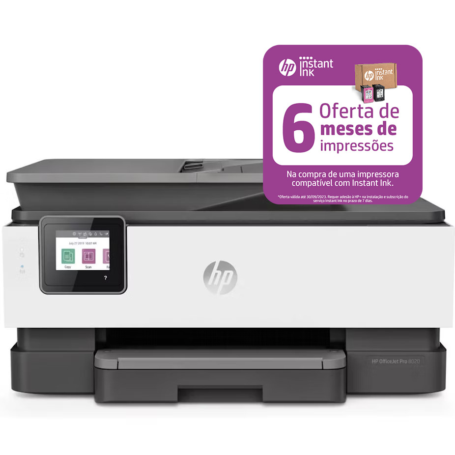 HP - Impressora Jato de Tinta HP OfficeJet Pro 8022 All-In-One WiFi