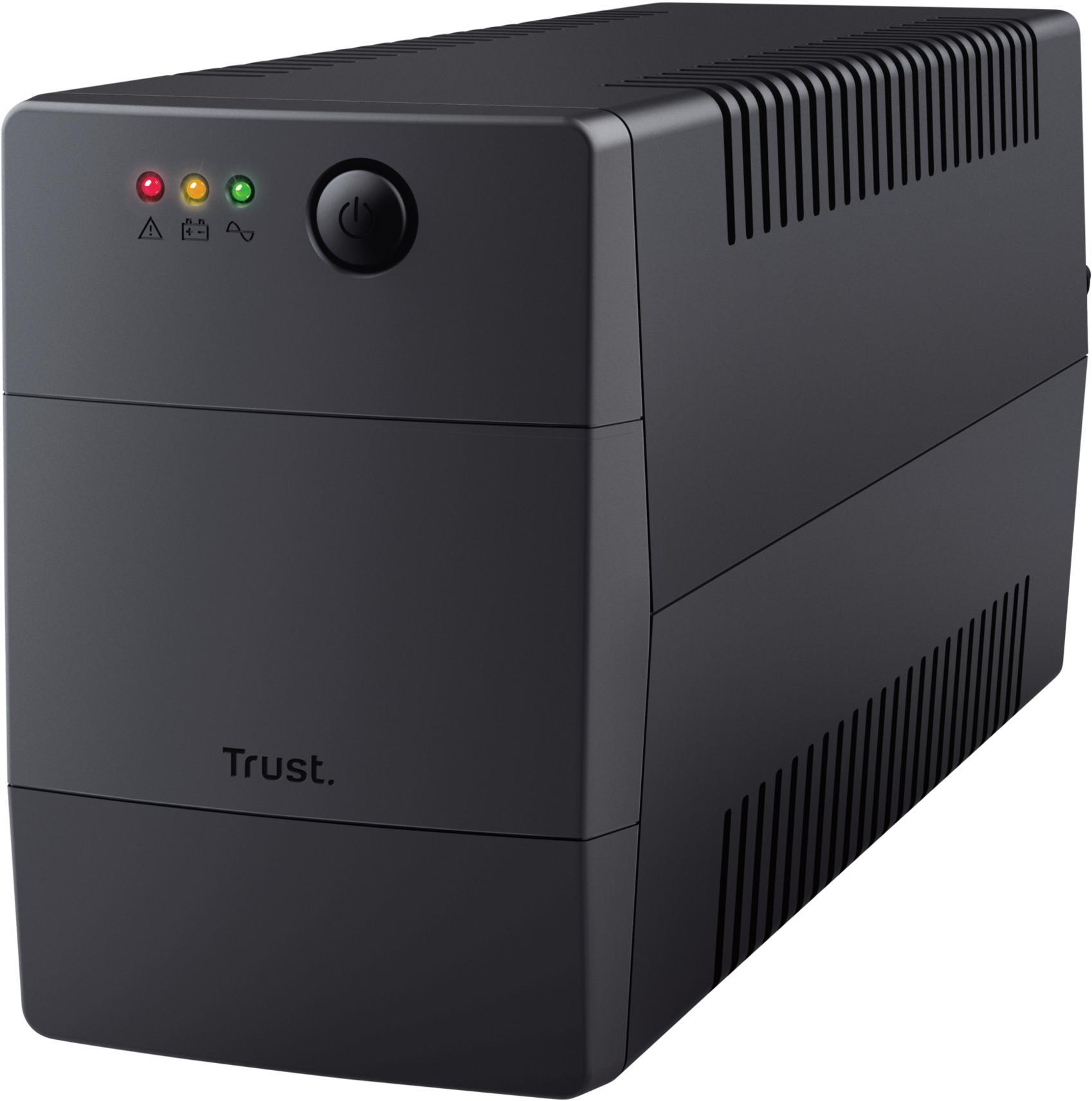 Trust - UPS Trust Ininterrupta 800VA com 2 Tomadas Elétricas