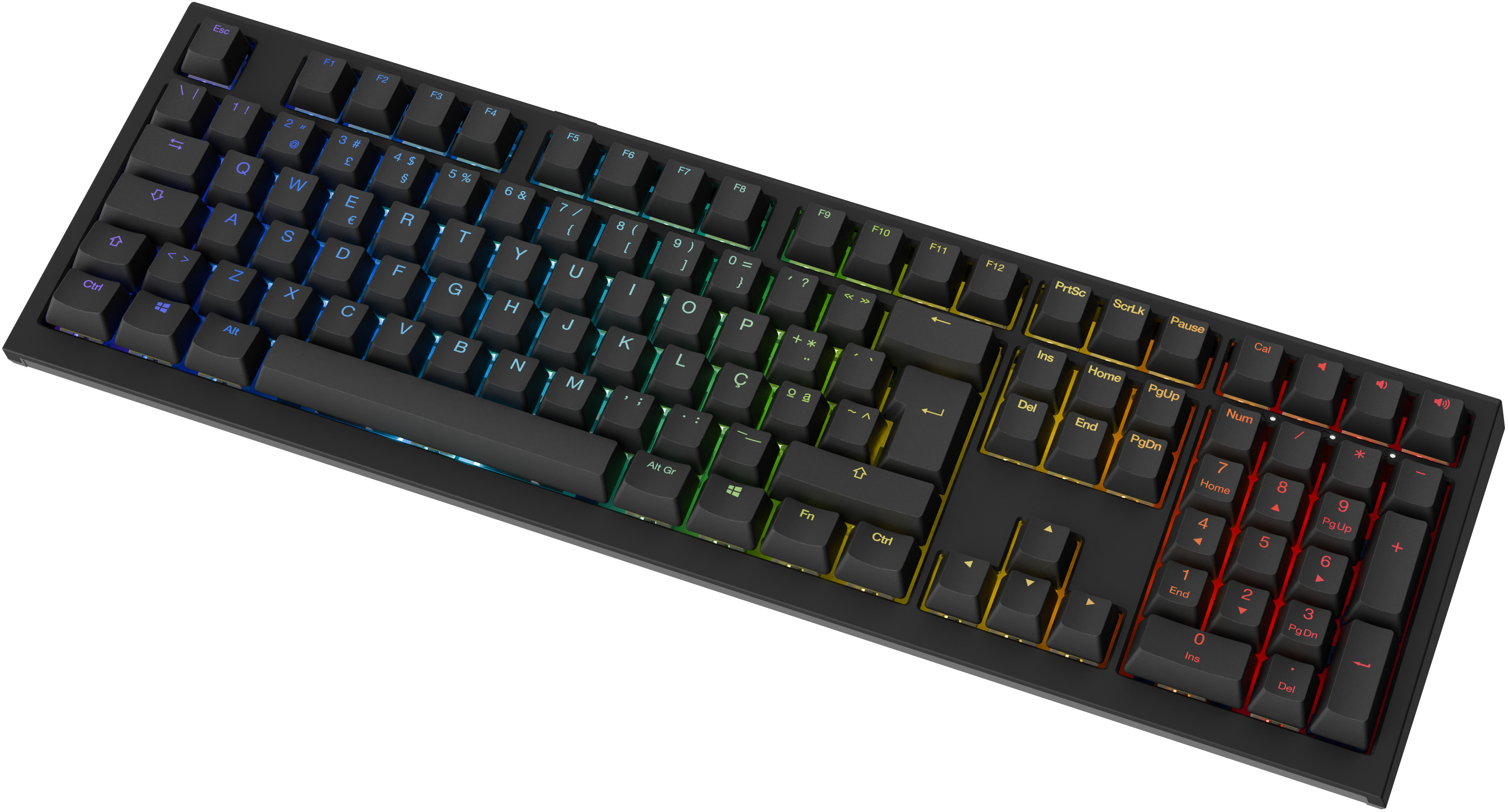 Ducky - Teclado Mecânico Ducky One X 100% Wireless Black RGB Ducky Linear Inductive Switch (PT)