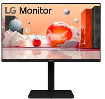 Monitor Gaming LG 27" 24BA450-B IPS FHD 100Hz 5ms c/colunas