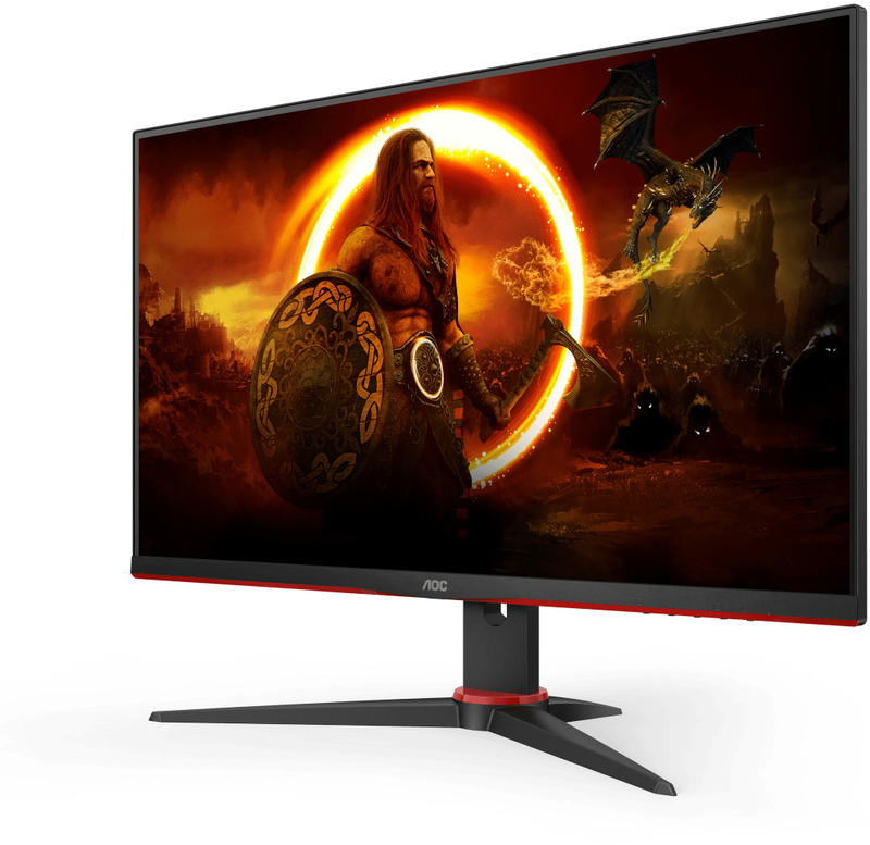 AOC - ** B Grade ** Monitor AOC Gaming 23.8" 24G2ZE/BK IPS FHD 240Hz 0.5ms