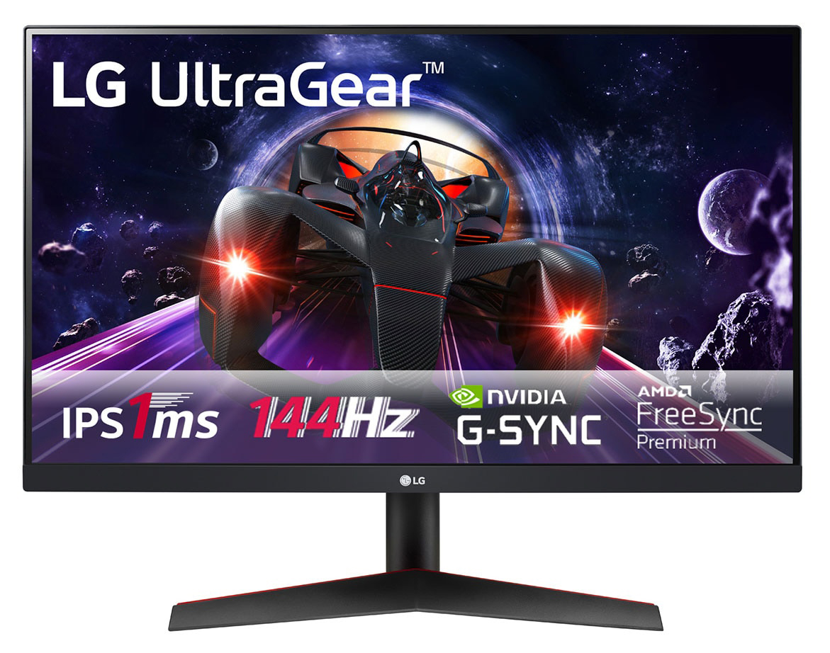 LG - Monitor Gaming LG UltraGear 23.8" 24GN600-B IPS FHD 144Hz F