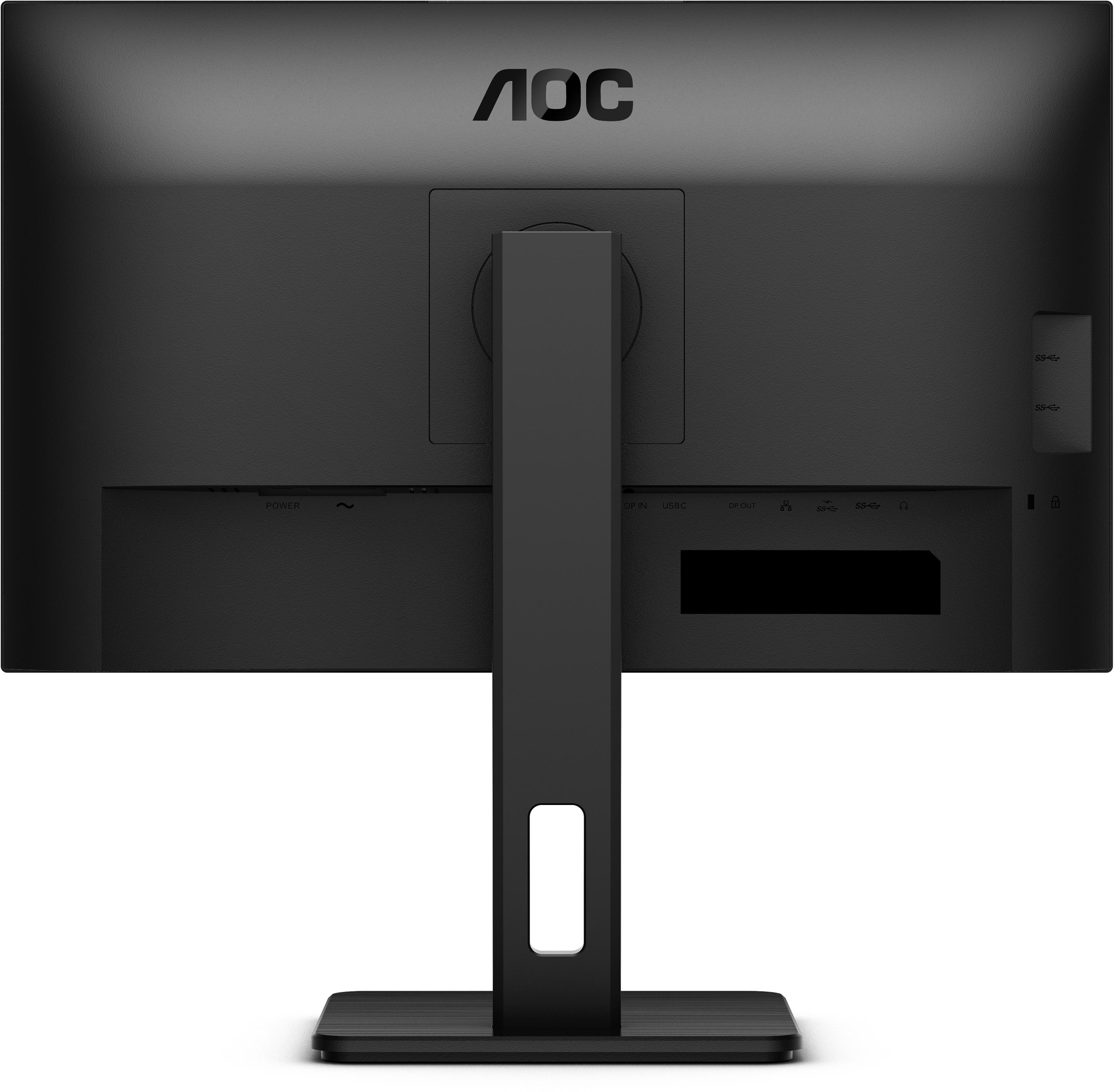 AOC - Monitor AOC 23.8" 24P3CV IPS FHD 75Hz c/ Ajuste em altura