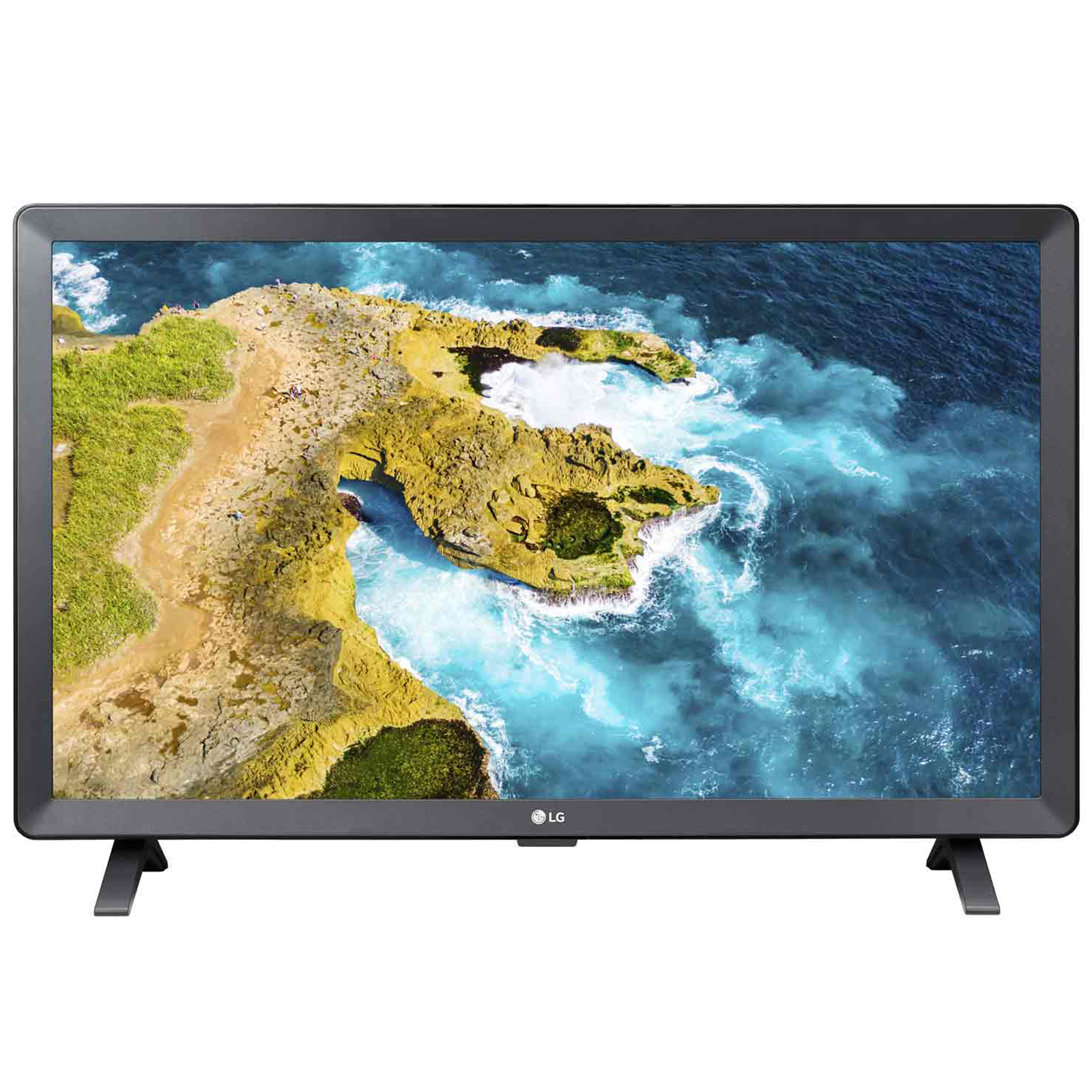 Monitor TV LG 24" 24TQ520S-PZ HD Ready 75Hz 14ms Smart TV c/colunas