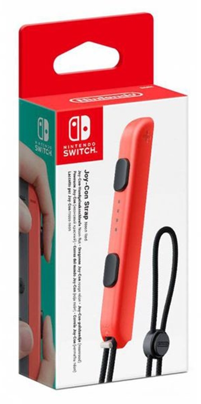 Nintendo - Correia para Comando Joy-Con Nintendo Switch Vermelho Néon