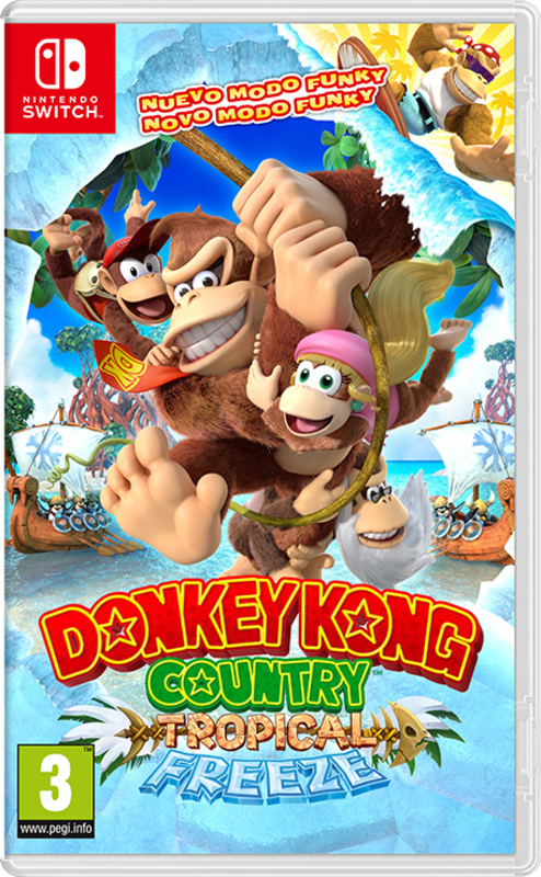 Nintendo - Jogo Nintendo Switch Donkey Kong Country: Tropical Freeze