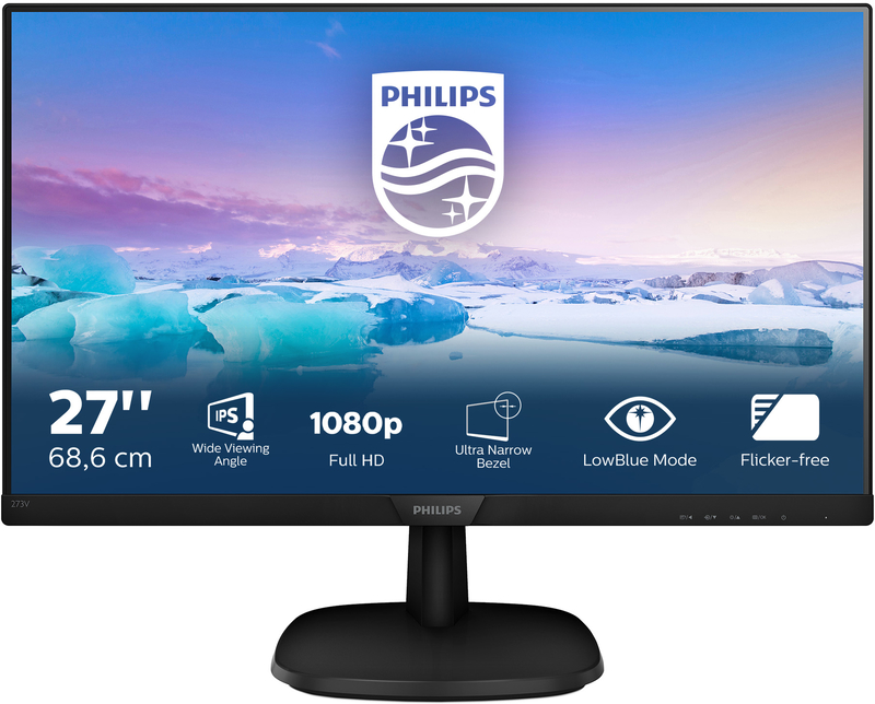 Philips - Monitor Philips 27" 273V7QDSB IPS FHD 75Hz