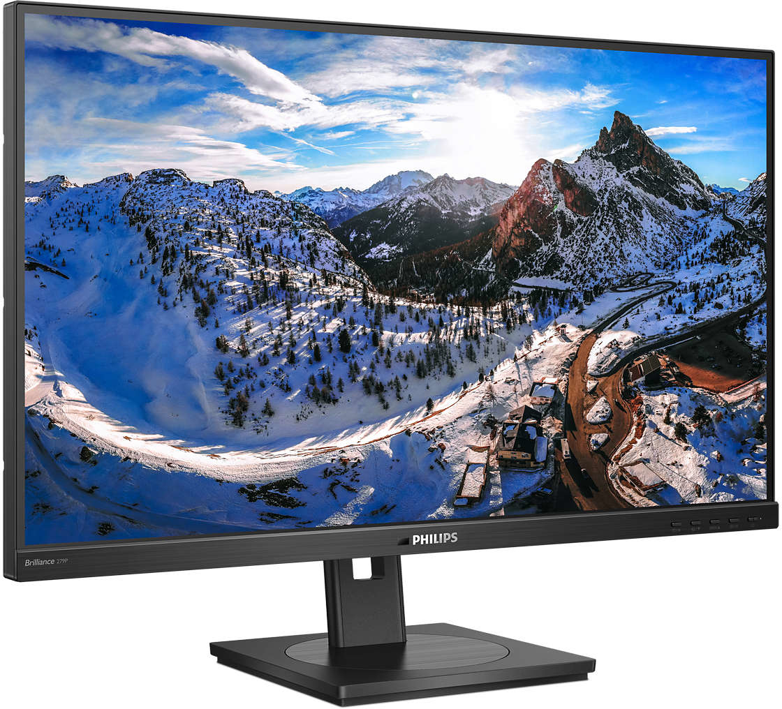 Philips - Monitor Philips P-Line 27" 279P1 IPS 4K 60Hz 4ms USB-C (PD90W)