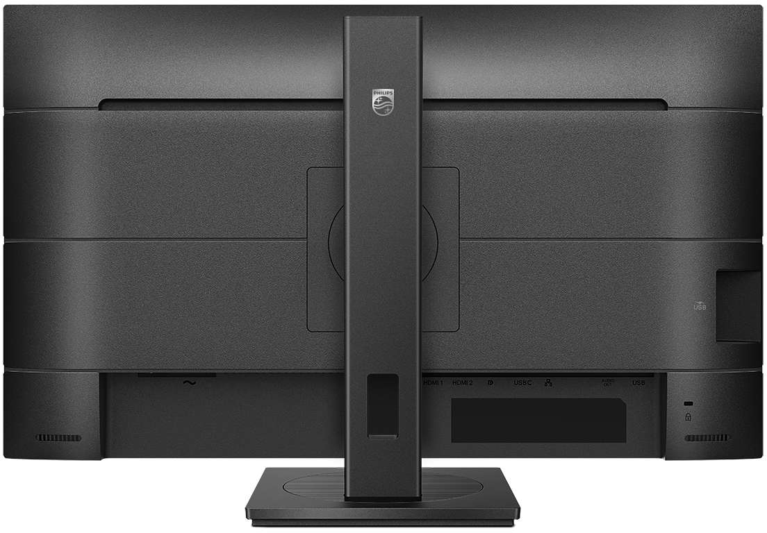 Philips - Monitor Philips P-Line 27" 279P1 IPS 4K 60Hz 4ms USB-C (PD90W)