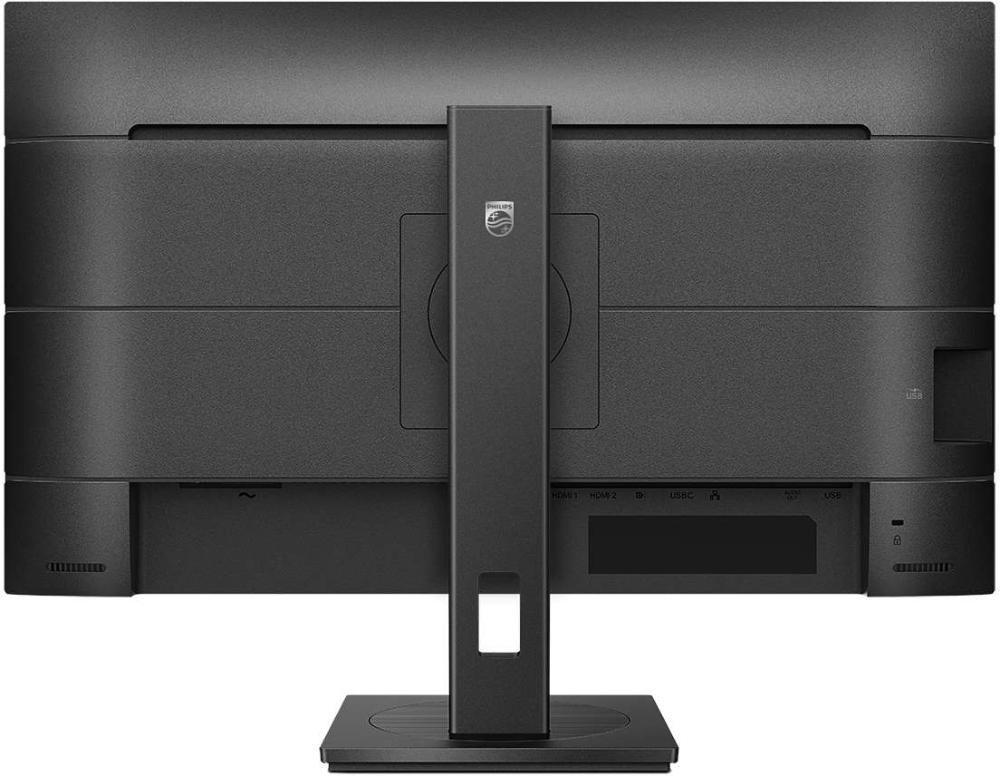 Philips - Monitor Philips P-Line 27" 279P1 IPS 4K 60Hz 4ms USB-C (PD90W)