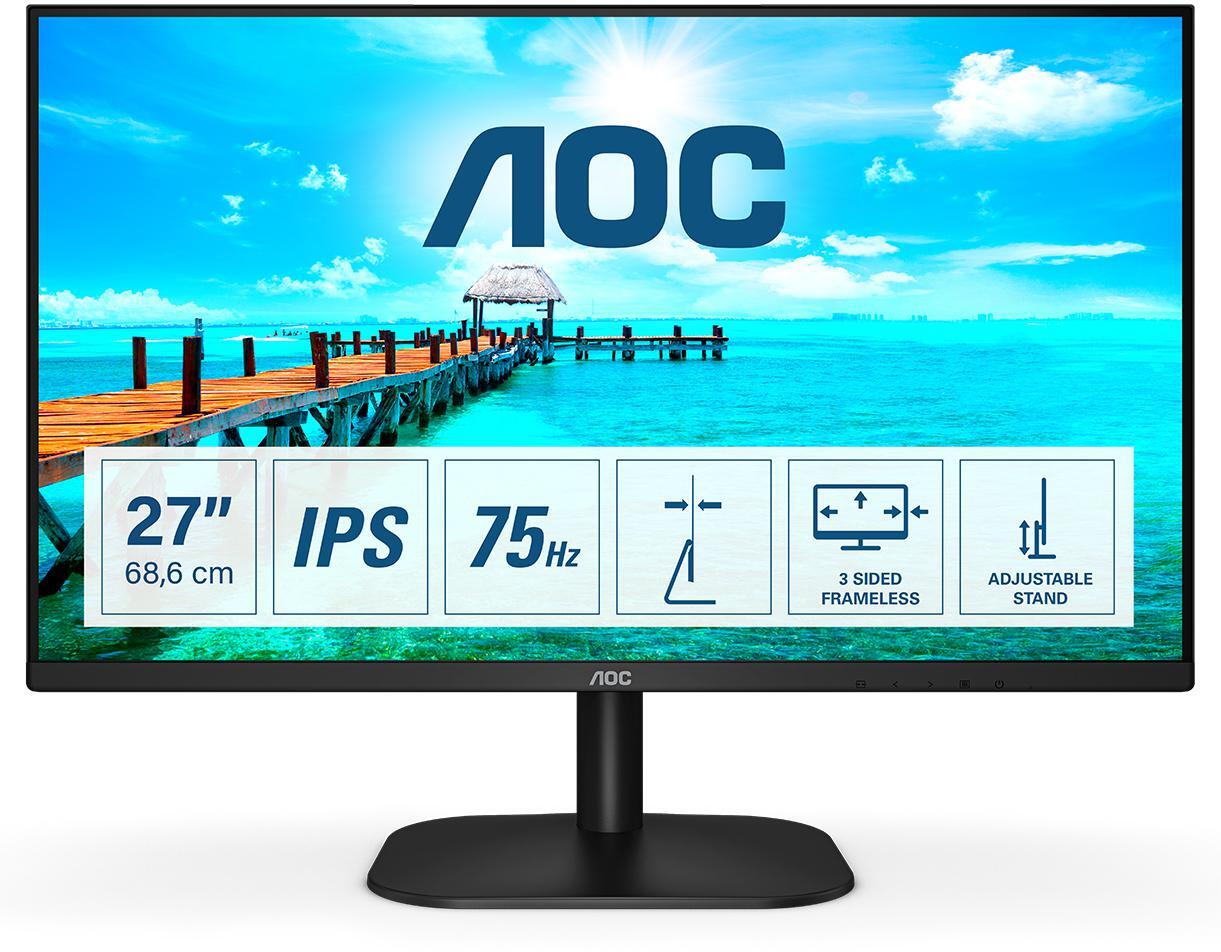 - ** B Grade ** Monitor AOC Gaming 27" 27B2H LED IPS FHD 75Hz 7ms Picture of  - ** B Grade ** Monitor AOC Gaming 27" 27B2H LED IPS FHD 75Hz 7ms