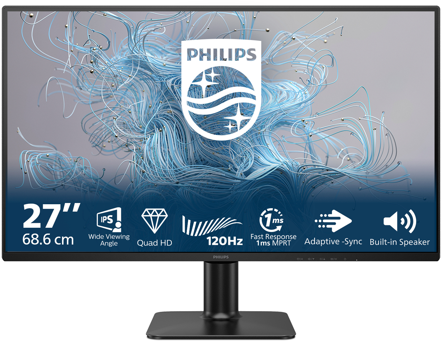 Philips - Monitor Philips Série 2000 27" 27E2N2500 IPS FHD 120Hz 1ms HDR10