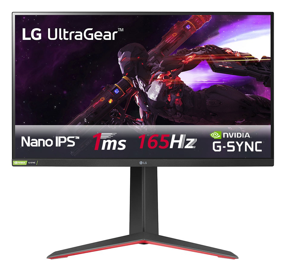 Monitor Gaming LG UltraGear 27" 27GP850P-B Nano IPS QHD 165Hz 1ms FreeSync Premium / G-SYNC Compatible