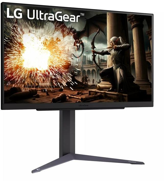 LG - Monitor LG UltraGear 27" 27GS75Q IPS QHD 180Hz / 200Hz (OC) 1ms FreeSync / G-Sync Compatible