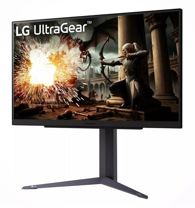 LG - Monitor LG UltraGear 27" 27GS75Q IPS QHD 180Hz / 200Hz (OC) 1ms FreeSync / G-Sync Compatible