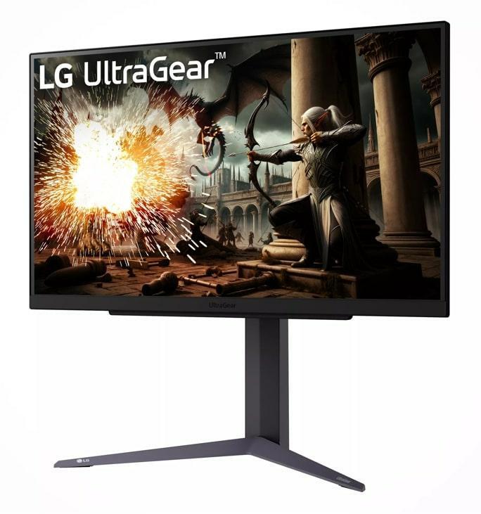 LG - Monitor LG UltraGear 27" 27GS75Q-B IPS QHD 200Hz 1ms FreeSync / G-Sync Compatible