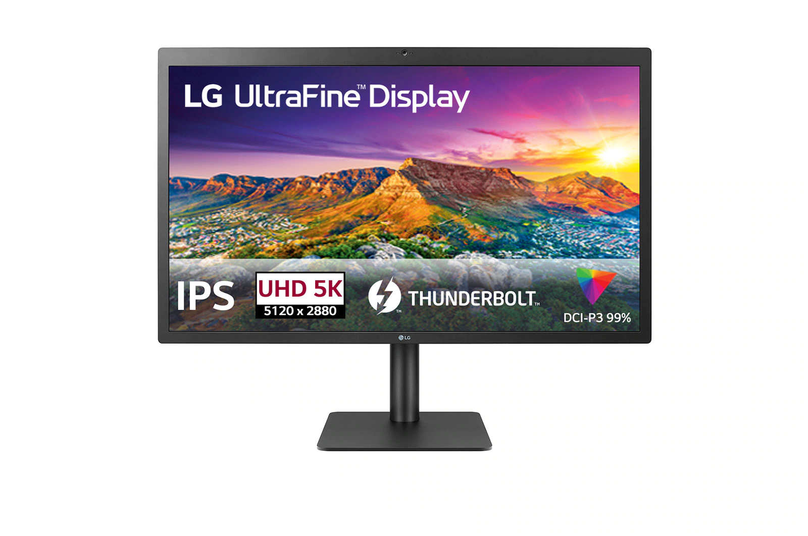 Monitor LG UltraFine 27" 27MD4KL-B IPS 5K 60Hz Thunderbolt 3 (Apple Ready) WebCam