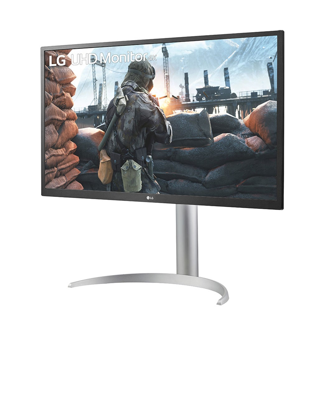 LG - Monitor LG 27" 27UP550N-W IPS 4K 60Hz USB-C (PD90W)