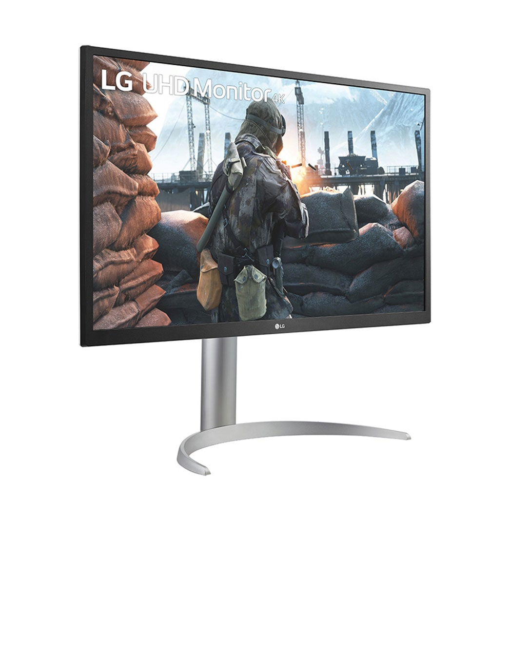 LG - Monitor LG 27" 27UP550N-W IPS 4K 60Hz USB-C (PD90W)