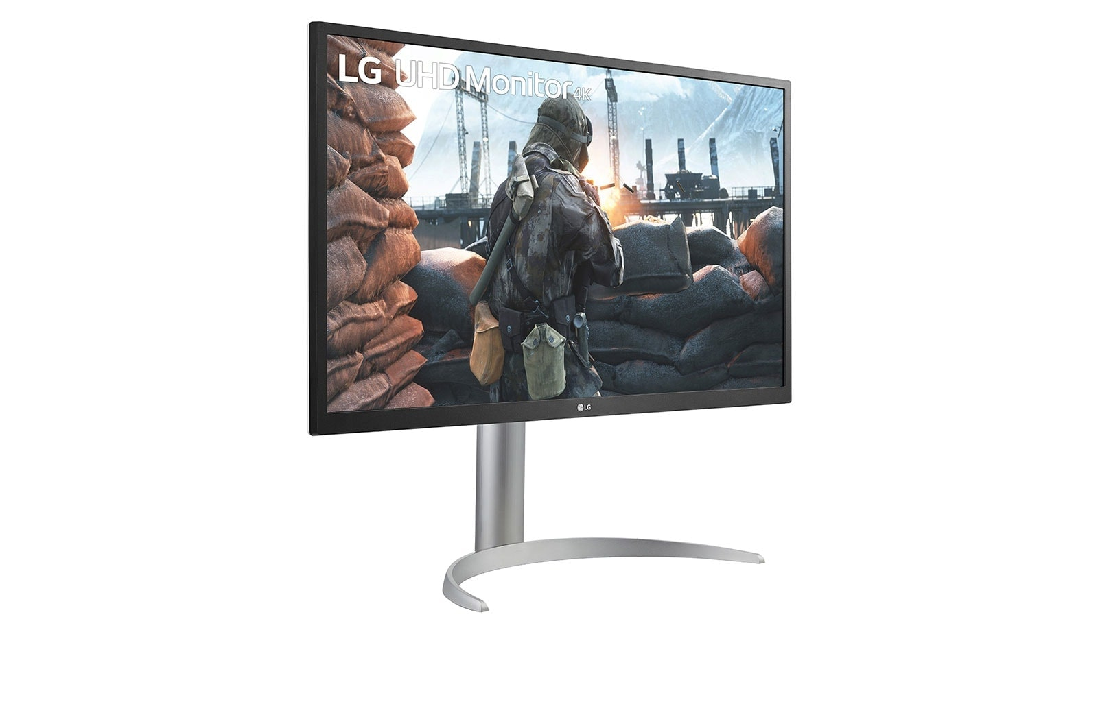 LG - Monitor LG 27" 27UP550P-W IPS 4K 60Hz USB-C (PD90W)