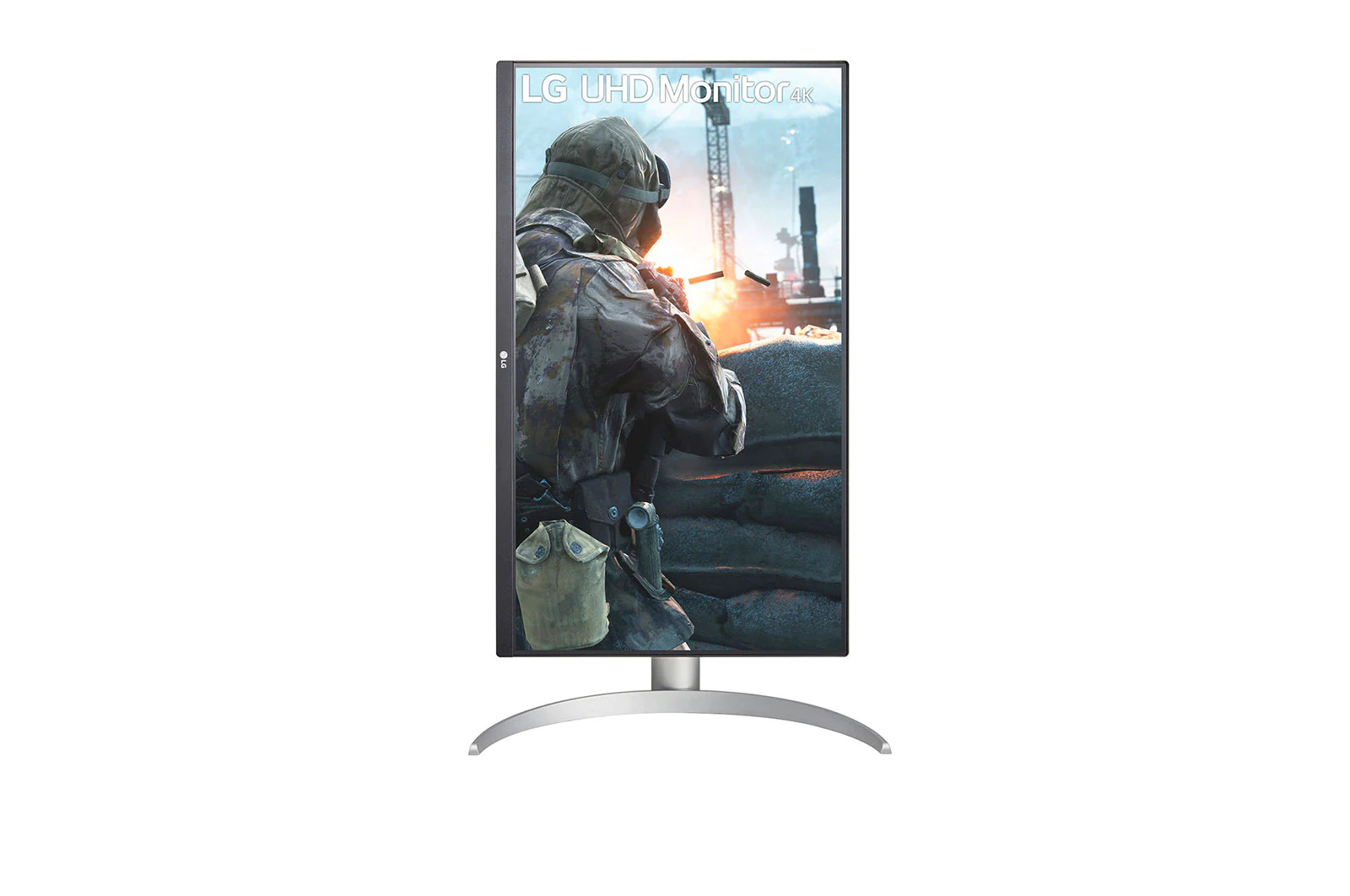 LG - ** B Grade ** Monitor LG UltraFine 27" 27UP650-W IPS 4K 60Hz 5ms HDR 400 FreeSync