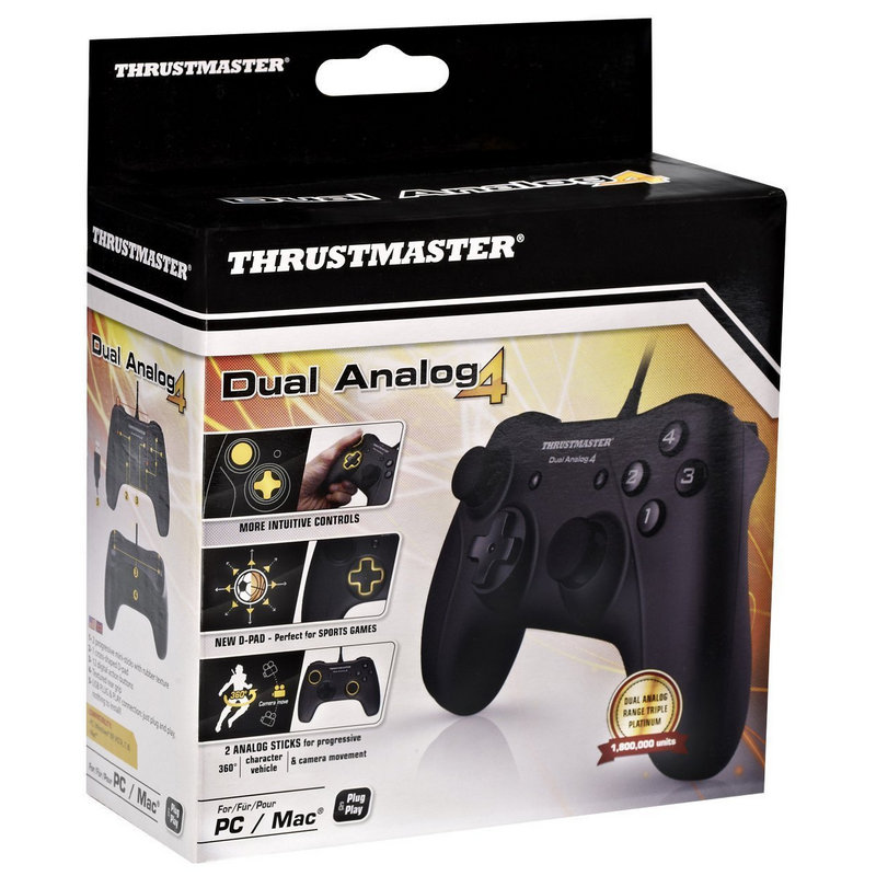 Thrustmaster - Gamepad Thrustmaster Dual Analog 4 PC