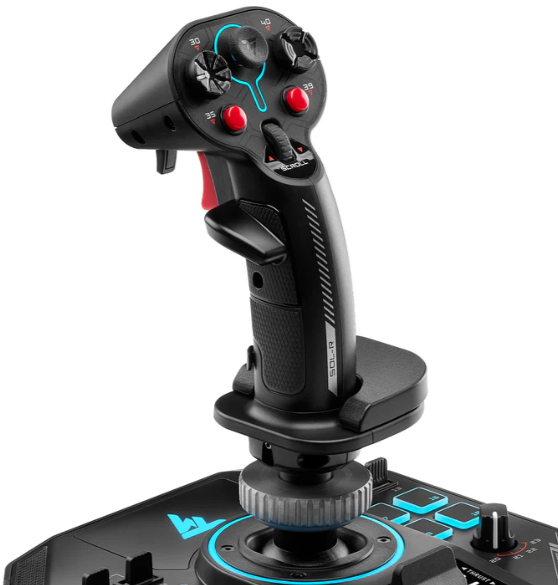 Thrustmaster - Joystick Thrustmaster SOL-R 4 H. E. A. R. T.  HOTAS PC