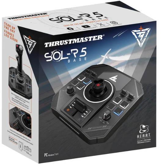 Thrustmaster - Base Joystick Thrusmaster SOL-R 5 H. E. A. R. T.  HOTAS PC