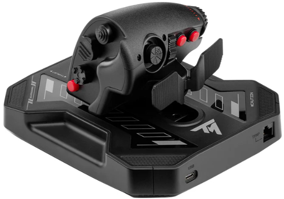 Thrustmaster - Quadrante Thrustmaster SOL-R 6 H. E. A. R. T.  HOTAS PC