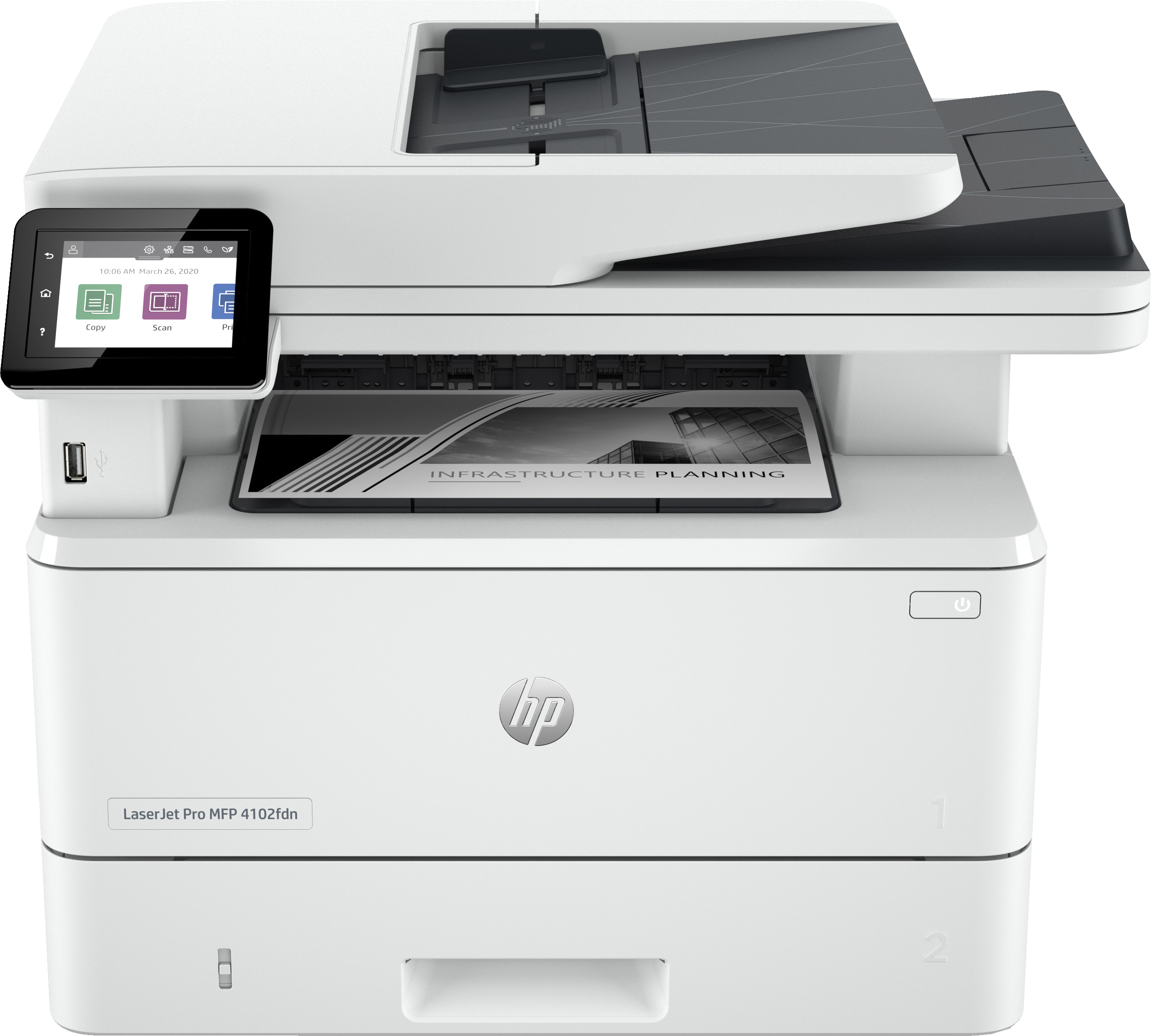 Picture of Picture of Impressora Multifunções Laser HP LaserJet Pro MFP 4102fdn