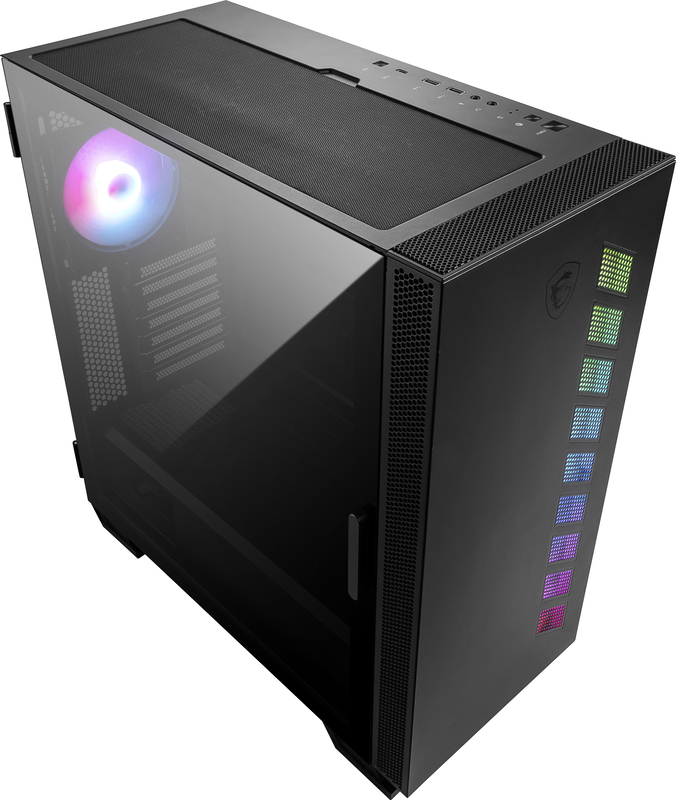 MSI - Caixa E-ATX MSI MAG VAMPIRIC 300R ARGB Vidro Temperado Preta